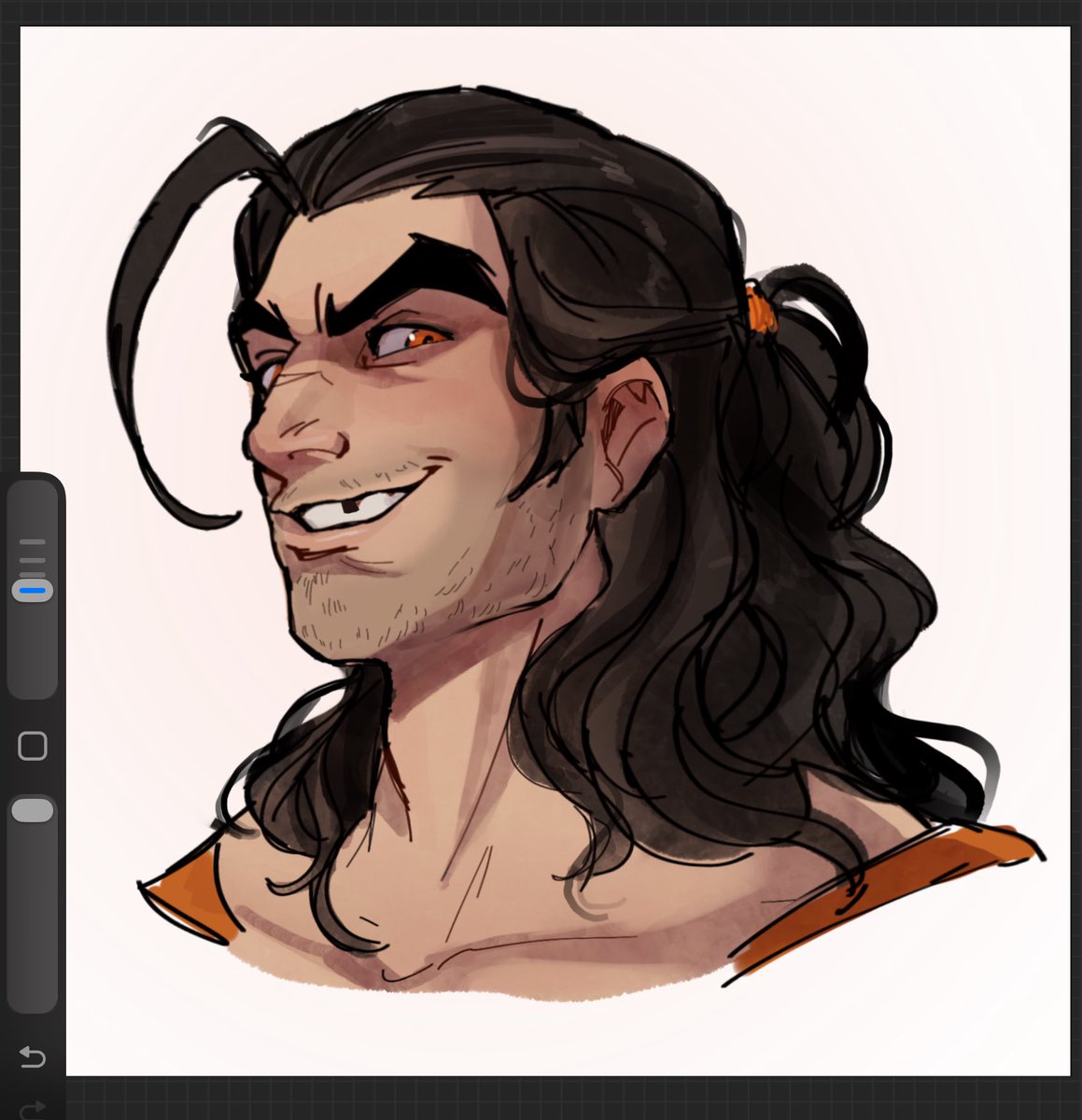 Flambae except his hair is in that style I really fucking like #dispatch #flambae