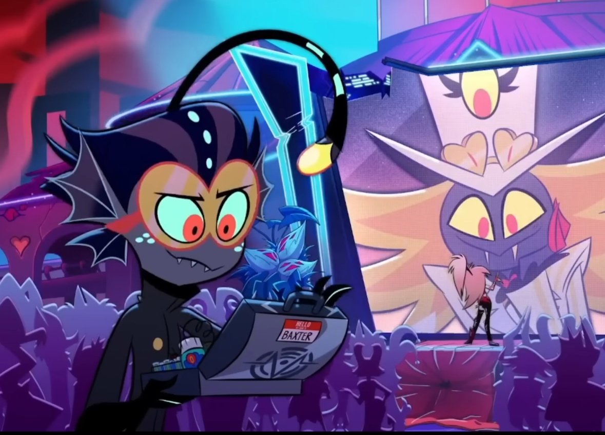 BaxterDaily's tweet photo. Today's daily Baxter!

#baxter #hazbinhotelseason2 #hazbinhotelbaxter #HazbinHotel https://t.co/nQXigakUbl