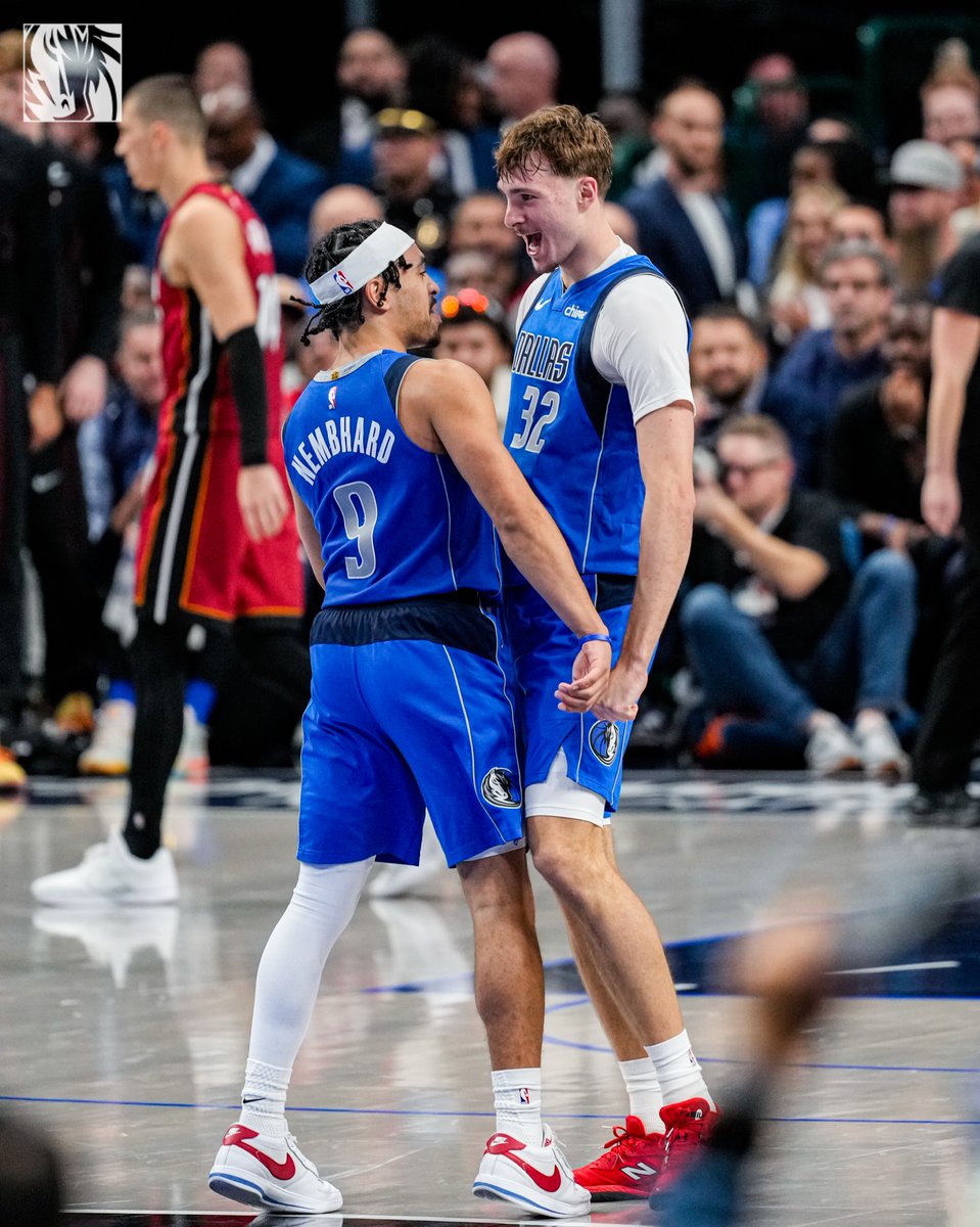 dallasmavs's tweet photo. The rookies continue to deliver🔥 Big games in back-to-back Ws. 

COOPER FLAGG:
22 PTS | 6 REB | 2 AST | 9-13 FG
24 PTS | 8 REB | 2 AST | 10-19 FG

RYAN NEMBHARD:
15 PTS | 13 AST | 5 REB | 6-10 FG
28 PTS | 10 AST | 12-14 FG | 4-5 3P https://t.co/SSJWHruqxq