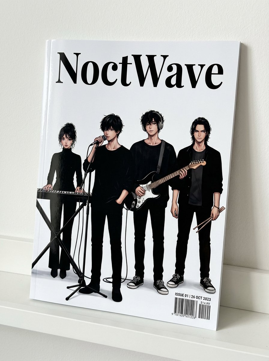 hina23x's tweet photo. NoctWave — Issue 01.
This one?? Bro it goes SO hard 😭🔥
And the fact it came from the official Nano Banana prompt drop🍌
Actually insane.
#AIart #NoctWave https://t.co/P5glnTLda7