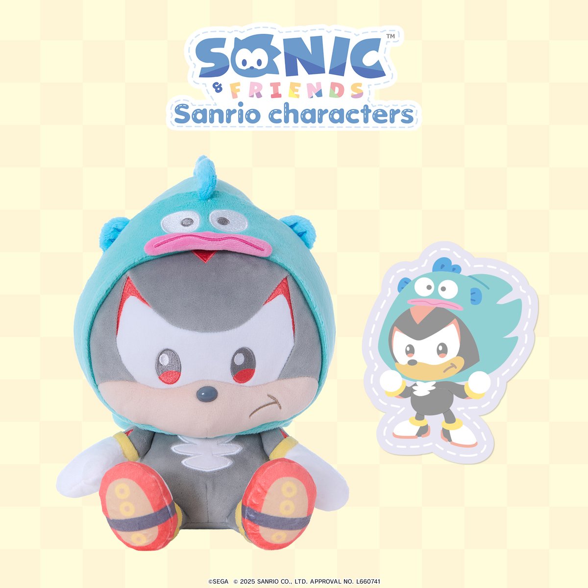 12月11日、#サンリオキャラクターズ のきぐるみをまとったソニックたち