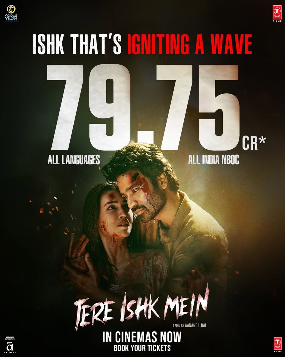 Tere Ishk Mein ❤️ Nett BOC All india... 🔥