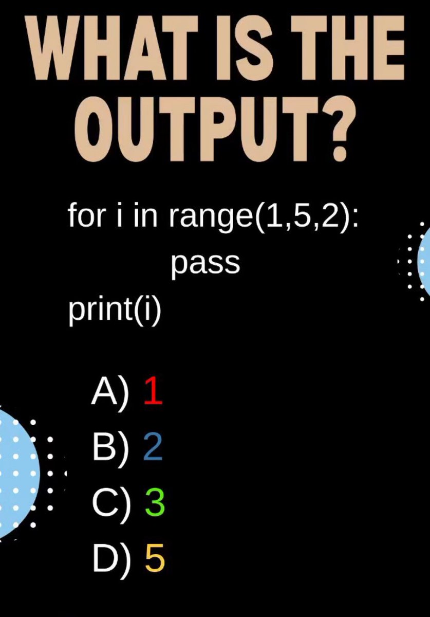 Python_Dv's tweet image. Comment below the output! 😃👇