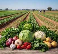 هذه المحاصيل تتحمل البرد القارس والصقيع الخفيف، مما يجعلها مثالية للزراعة في الفترة التي تسبق وتصاحب موسم المربعانية: الخس، الملفوف، القرنبيط، البصل، الثوم، الجرجير، الكزبرة، البقدونس، السبانخ، الفراولة، البطاطس.