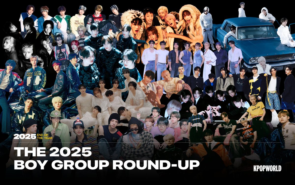 KPOPWORLD's tweet image. The 2025 Boy Group Round-Up

Boy groups didn’t just course-correct in 2025 — they recalibrated entirely.
This year wasn’t driven by scale, noise, or theatrics, but by intention: songs that felt sharper, hungrier, and more self-aware. Across the board, something shifted. The best…