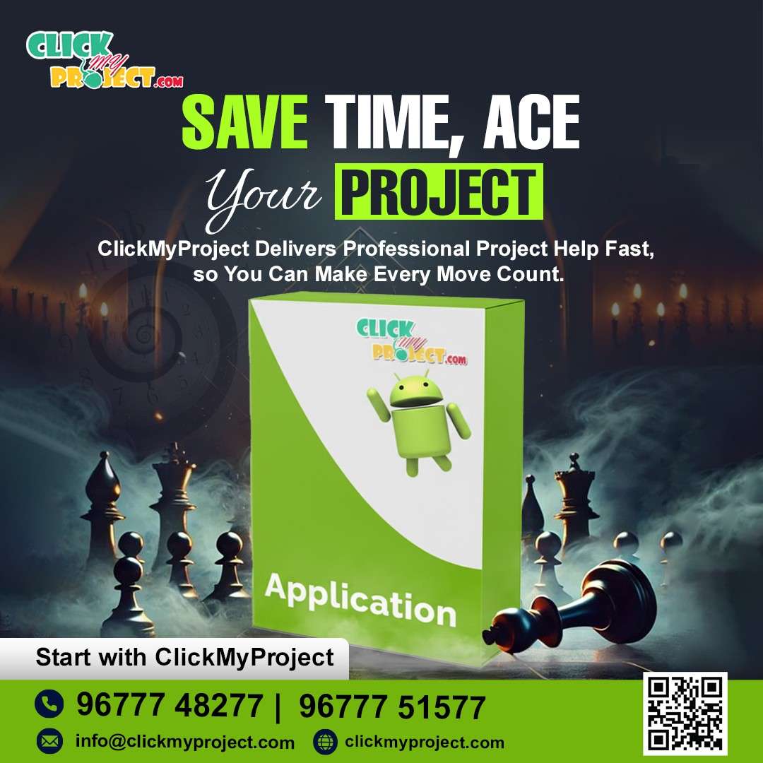 ClickMyProject's tweet image. ⏳ Make Every Move Count with ClickMyProject 🚀
🔗 website: clickmyproject.com
#clickmyproject #bestreadymadeprojects #applicationproject #finalyearprojects #engineeringprojects #cseproject #onlinestudenthelp #projectresources