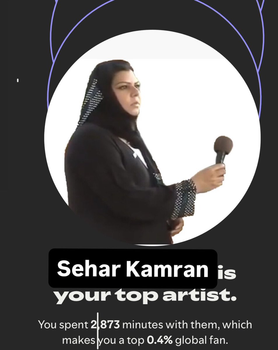 raaydedesi's tweet photo. guys i think my spotify wrapped is broken https://t.co/jfjqrwR8IV