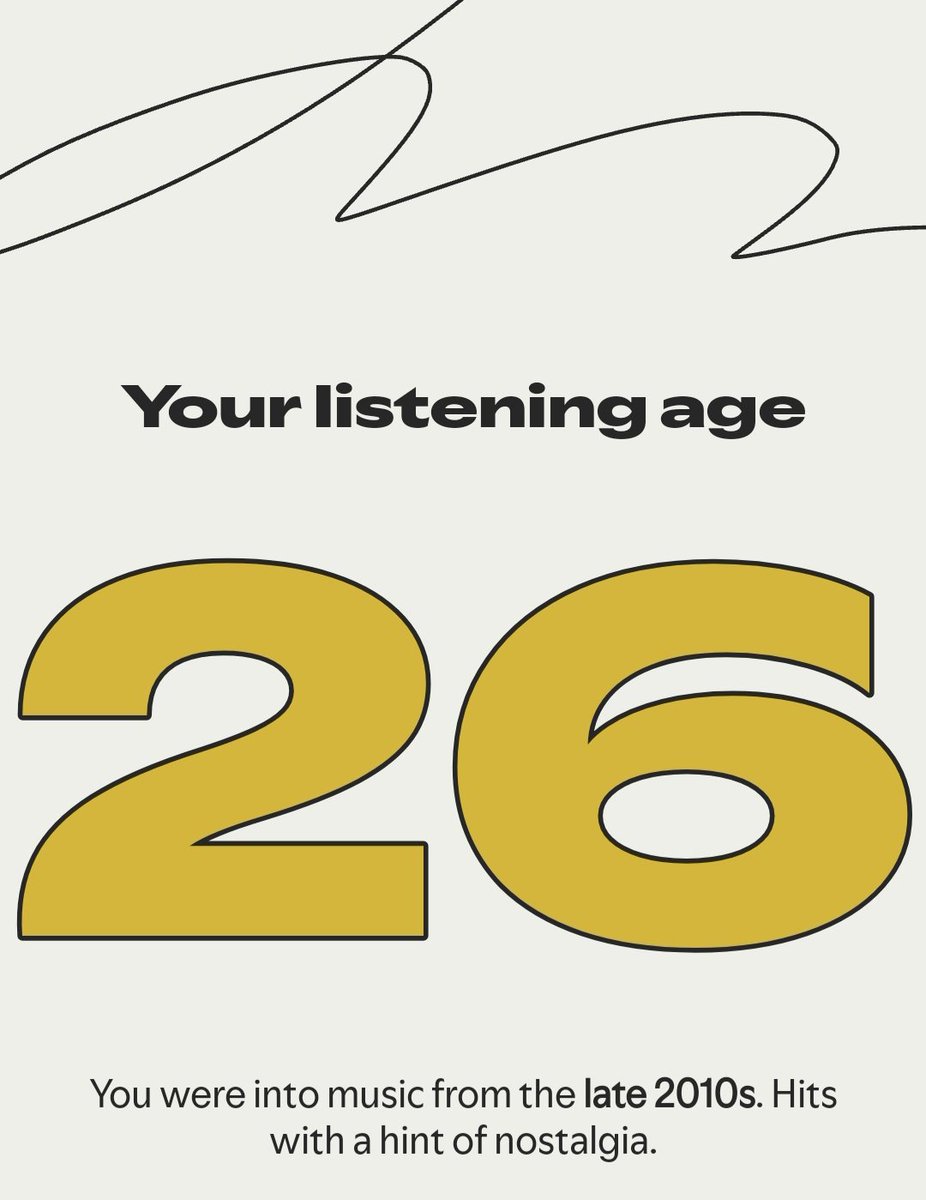 Doutsider38's tweet photo. @Spotify I'm 39 https://t.co/f1NSPQ6YHR