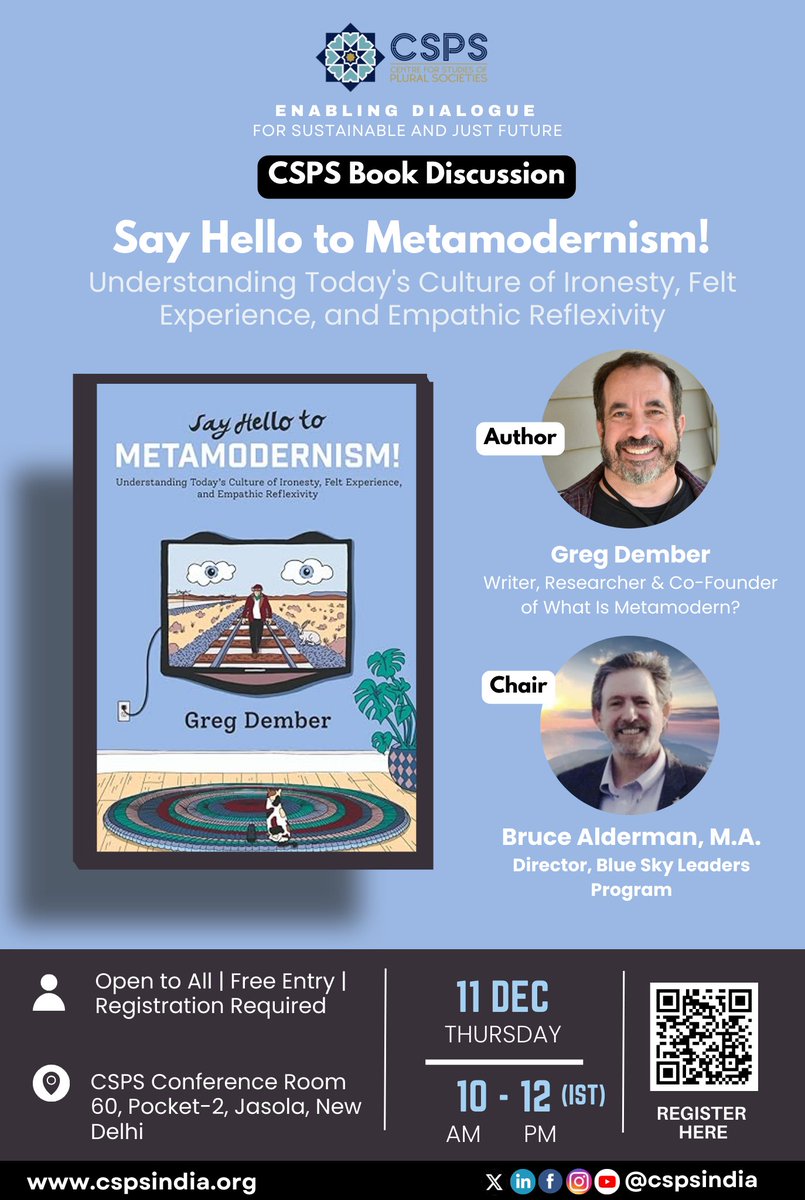 Centre for Studies of Plural Societies tweet media