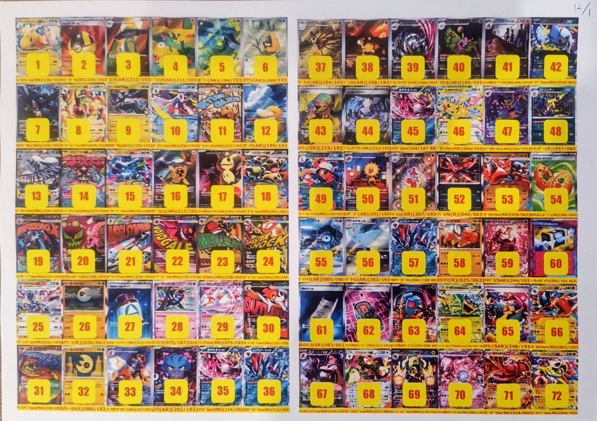 トレカ全国ランキング】 ポケカ更新しました✨ #ポケカ #八戸ニュータウン