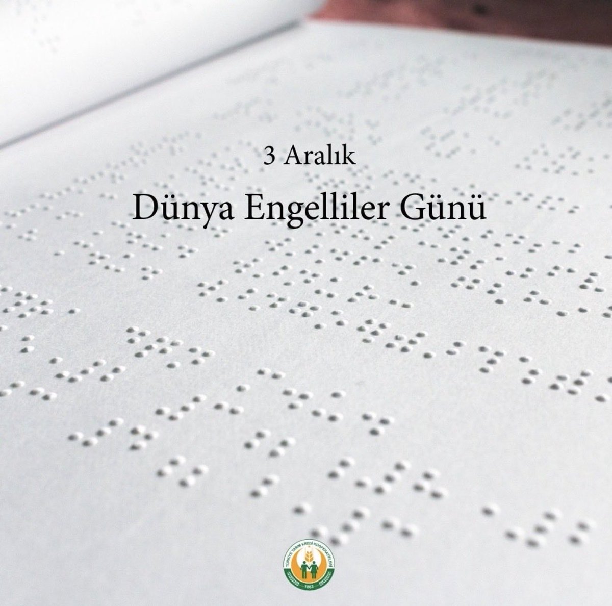 Engeller, yaşamın önünde değil; yalnızca farkındalığın eksik olduğu yerde vardır.
3 Aralık Dünya Engelliler Günü, hepimize empati kurmayı, erişilebilir yaşam alanları oluşturmayı ve kapsayıcı bir toplum için sorumluluk hatırla
Tüm engelleri birlikte aşacağımız bir dünya dileğiyle