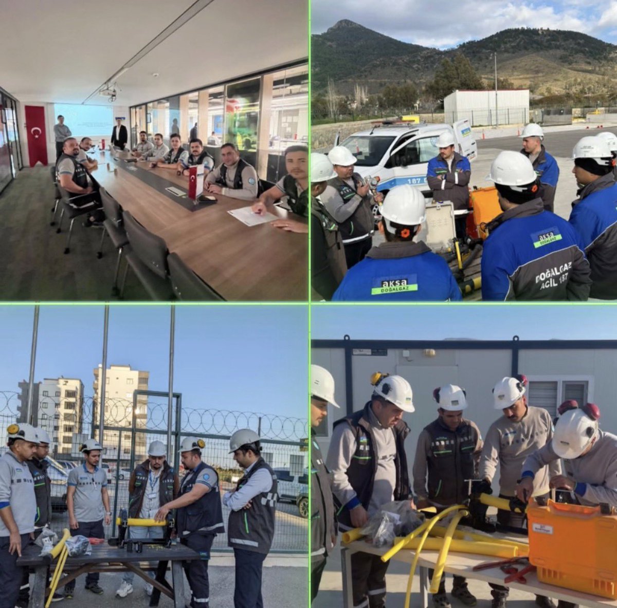 ali_ridvanoglu's tweet photo. Mersin İşletme Şefliği Olarak Kasım Ayı Planlı Eğitim Programımız Kapsamında Mersin ve Tüm Genişleme İlçelerimizde ;

- Elektrofüzyon Kaynak Eğitimi
- PE Hatlarda Ststik Elektrik Oluşumu 

Eğitimleri Başarı ile tamamlanmıştır. @tufandmn @UzdemirIsmail @sametvarroll https://t.co/zyyiHoevVB