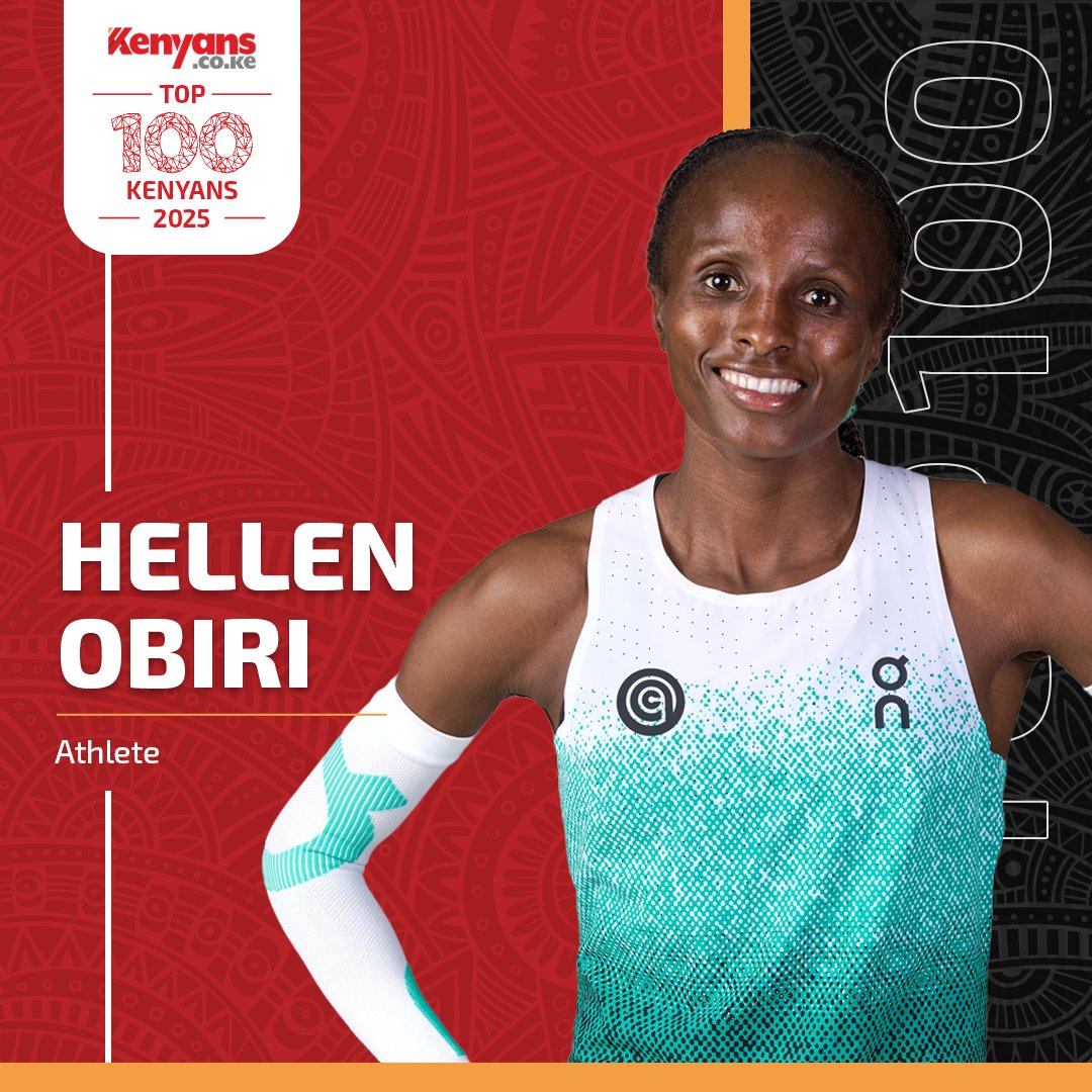 TeamKenyaSports's tweet photo. Keep up the good work Hellen Obiri. #Top100Kenyans2025 https://t.co/qk7DugsZBN