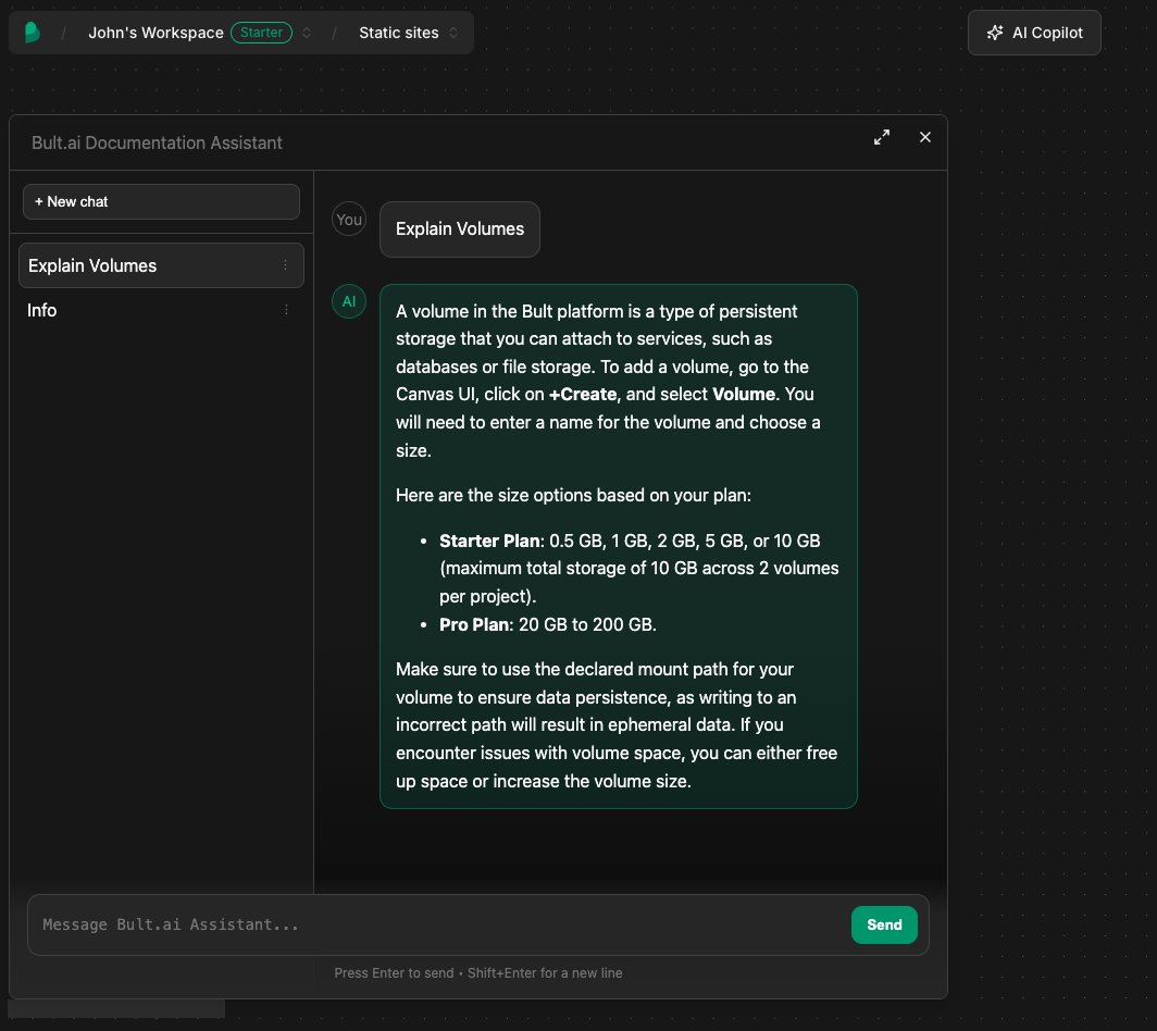 bultdev's tweet photo. 🔧 Changelog — AI

We’ve launched our new AI Support Chat.

Users can now get instant answers to questions about the platform and documentation at any time. It helps developers onboard faster, resolve issues quickly

#CloudTech #DevTools #DevOps https://t.co/9K0zyP4SUL