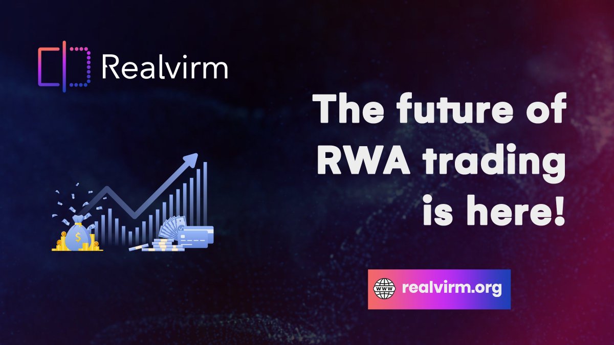 Realvirm's tweet image. 🏢 Tokenize the real world! #Realvirm converts computing power, real estate, vehicles &amp;amp; bonds into dNFTs on-chain.

📯 Trade physical assets with blockchain security &amp;amp; transparency.

🚀 The future of RWA trading is here!

$RVM