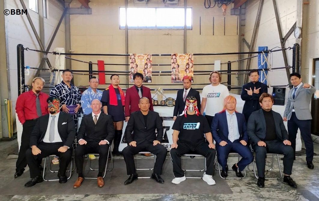 shupromobile's tweet image. 【週刊プロレスmobile】12・5新宿開幕「風林火山2025 タッグトーナメント」へ各選手が意気込み。橋本大地＆青木優也、ナカ・シュウマ＆最上九が飛び入りで参戦、ハヤブサ「ハヤブサ人生組で出るからには必ず優勝」…ZERO1会見
wp.bbm-mobile.com/sp2/News/Detai…
#週プロモバイル #pwzero1 #風林火山2025