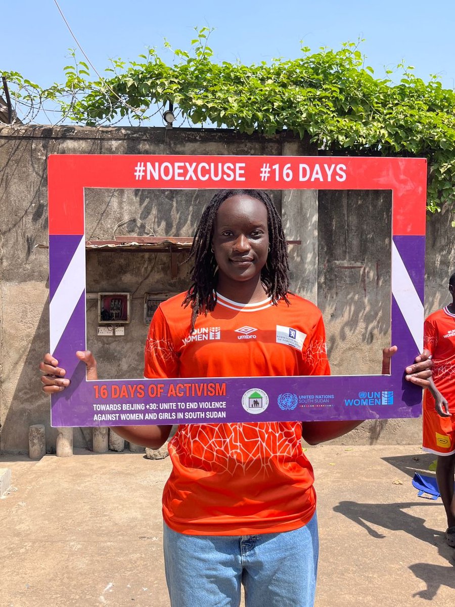 unwomenssudan's tweet photo. ⚽ Happening Today: Play for Peace
📅 4 December 2025
A symbolic football match between the Women’s National Team and Men’s U-17 Team challenges harmful gender norms.
📍 Free Entry
🕑 2:00 PM – 4:00 PM
#PlayForPeace #GenderEquality #FootballForChange #BreakingBarriers https://t.co/wqphWrTV0W