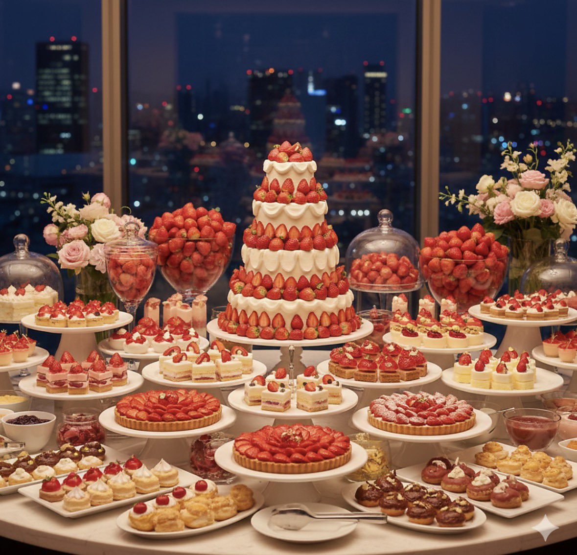 드디어 딸기뷔페 시즌이 돌아왔습니다 
욕망의 식탐 소식좌는 눈이 반짝여요 +_+

※ 2025년 주요 딸기 뷔페 성인 1인 가격
 롯데호텔 서울 (페닌슐라): 150,000원
반얀트리 서울: 135,000원
롯데호텔 월드: 115,000원
서울드래곤시티 (인스타일): 110,000원
JW 메리어트 동대문: 주중 78,000원 / 주말