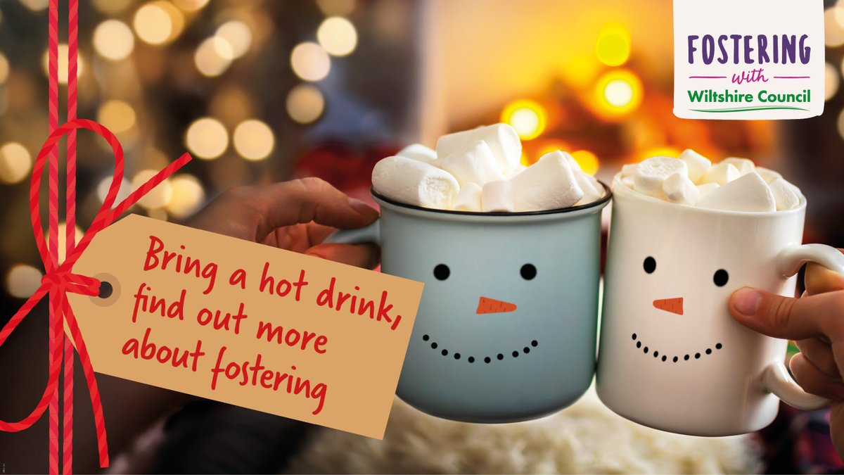 🎄 This festive season, discover how fostering can change a child’s life — and yours.
Join our online drop-in on Saturday 6 December at 10am to speak with our foster carer and find out more.

Join link: orlo.uk/C2YY2

<a href="/wiltscouncil/">Wiltshire Council #WiltshireTogether</a> <a href="/WiltsPartners/">Wilts Promoting Partners</a>