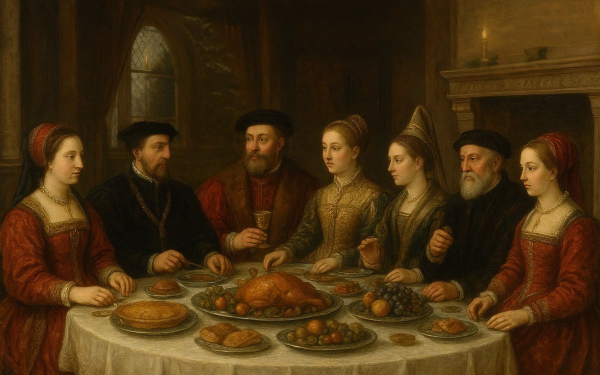 ¿Cómo era la mesa 🍽️ de #Navidad en la época del emperador Carlos V 👑? Como siempre, no era lo mismo la de un rico que la de un pobre. ¿Qué comían en esas fechas? ¡Haz clic para saberlo! redderutascarlosv.wordpress.com/2025/12/03/la-…

#ItineraCarolusV

<a href="/QuintinCorreas/">Quintin Correas</a> <a href="/mamr_bxl/">MAMR</a>