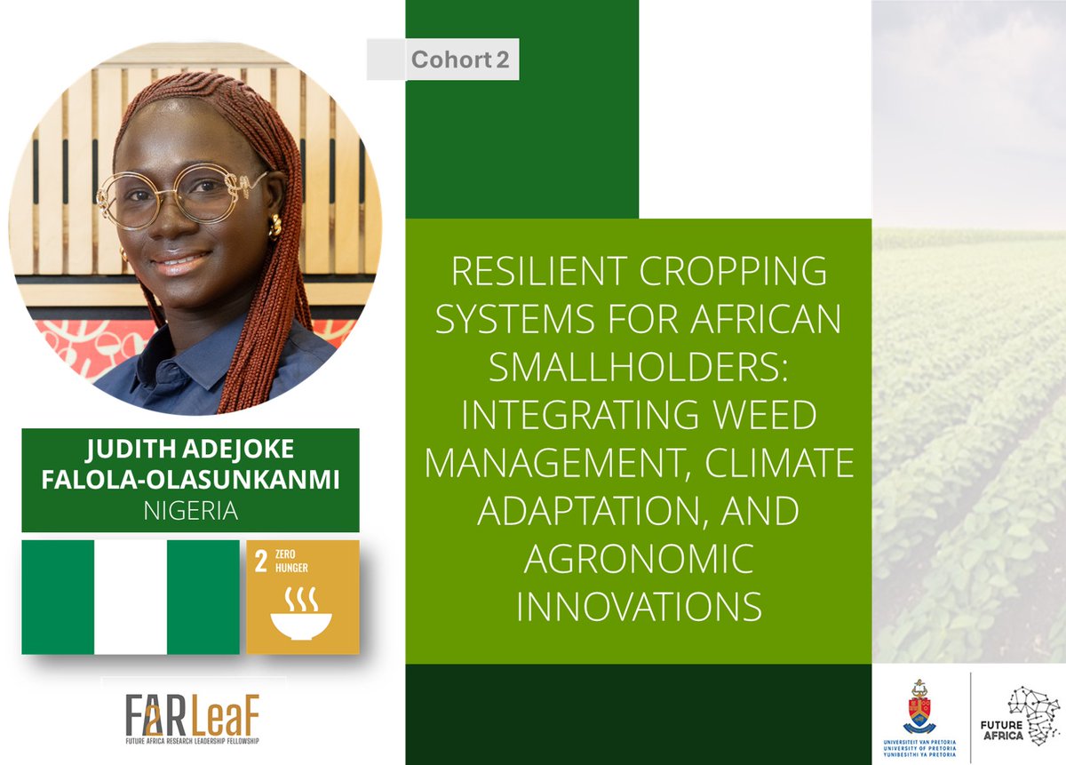 farleaf_UP's tweet photo. Sustainable agricultural future for rural communities. Developing a resilient cropping system to increase yield, ease weed management and adapt to unpredictable weather patterns.  
#researchmatter #farleaf

Read here: https://t.co/UapvSJk0b2