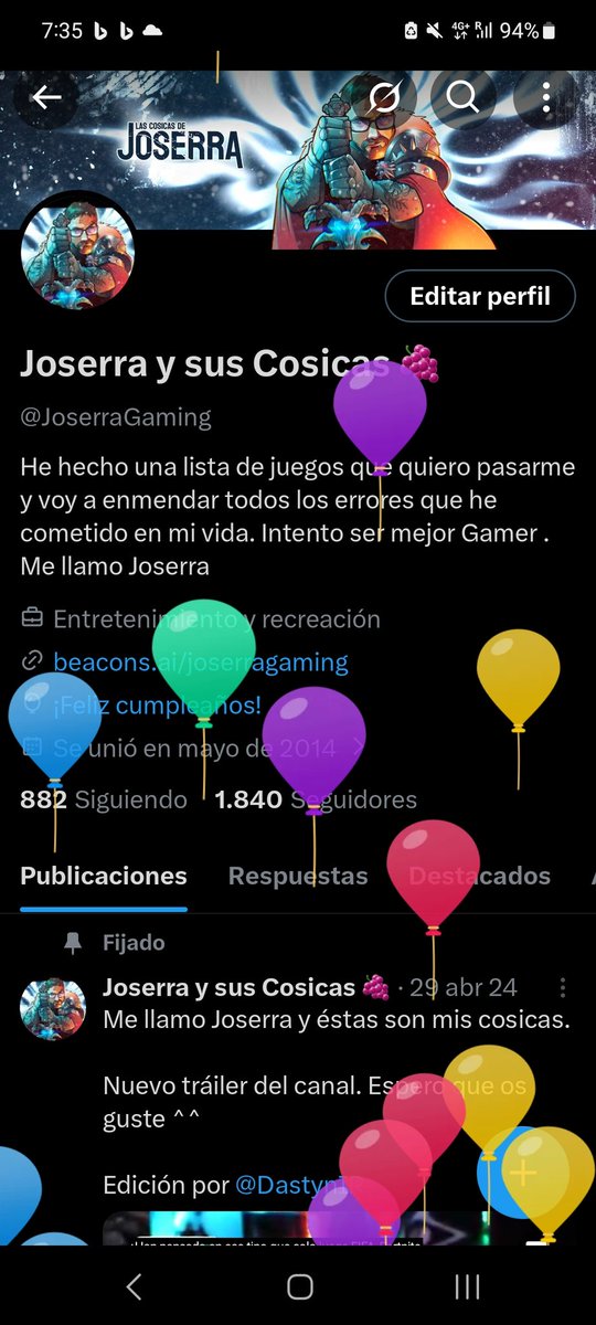 Joserra y sus Cosicas 🍇 tweet media