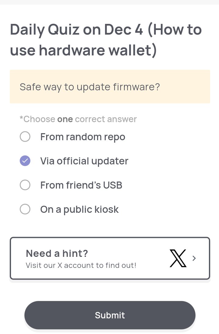 churchi_blaq's tweet image. DECEMBER 4th, 2025
1) #SyntaxVerse quiz answer for today 🎯
2) #Xenea wallet #quiz answer for today  ✅
3) #Marina protocol quiz #answer 🔥
4) #SpurProtocol quiz answer 👌

Time to contribute and stack with 👇
@SIXR_cricket