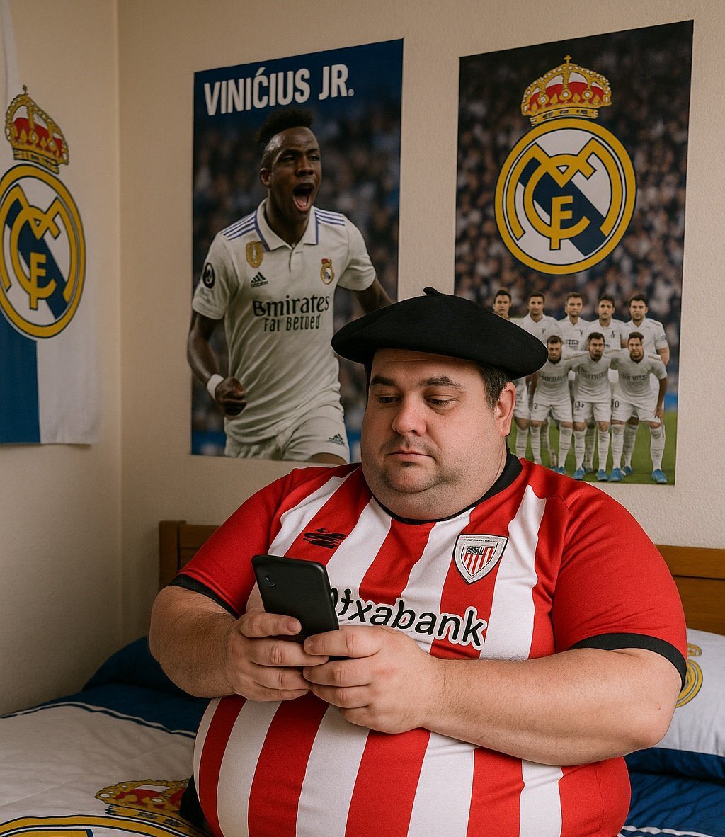 jc_sampaio's tweet photo. “Sucumbe ante la pegada del Real Madrid”

Publicar. https://t.co/9MFFiwhRtz