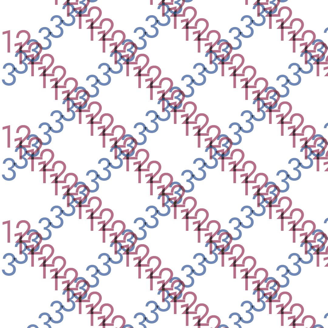 TakagiHitoshi's tweet image. 12月3日
pattlas.com/patterns/jaTWk…
@ryotahagihara さんのアルゴリズムをさらにフォークして、文字を出すようにしました。
pattlas.com/algorithms/2ox…
#pattlas #p5js