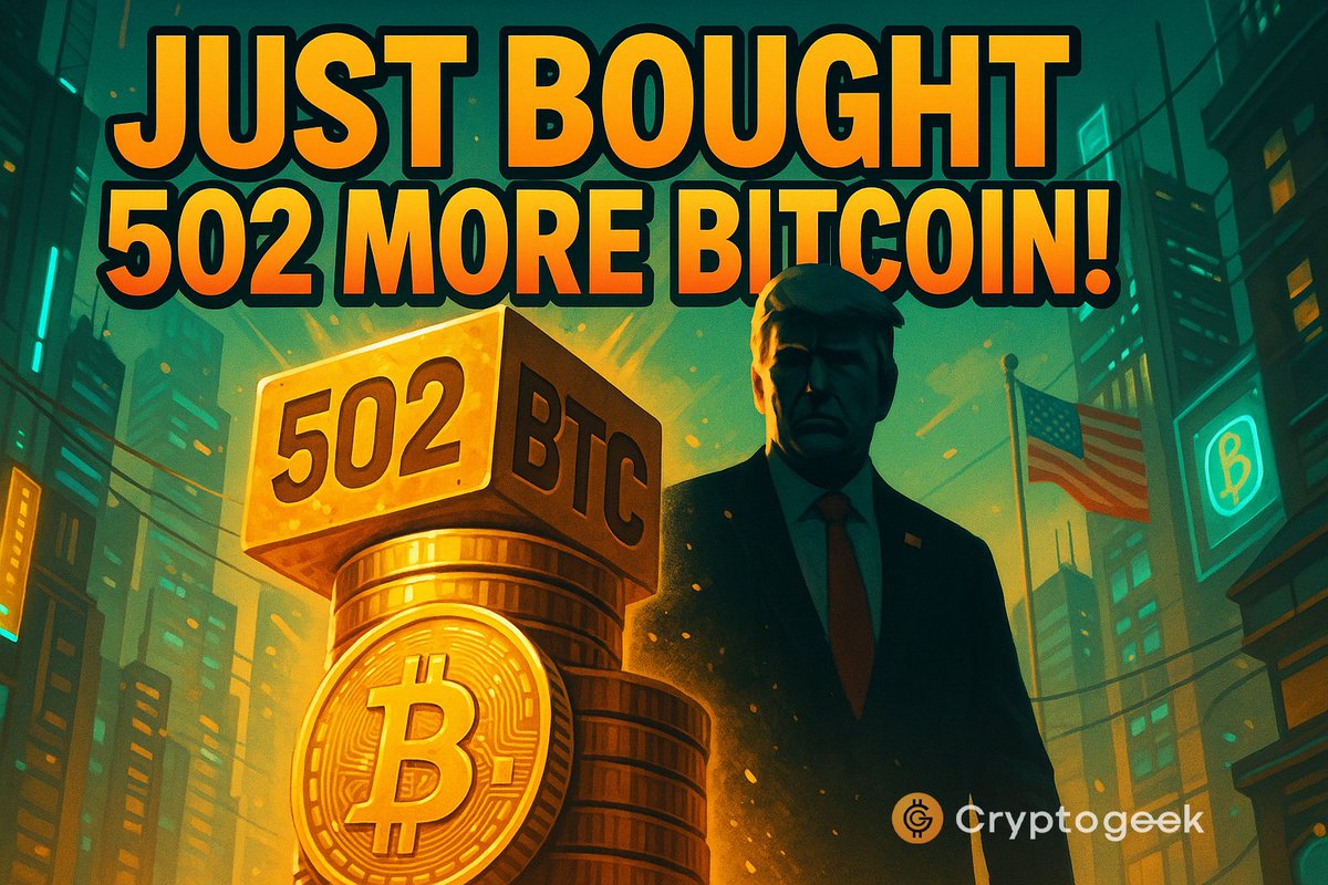 the_Cryptogeek's tweet image. Trump-linked American Bitcoin just aped in again 👀
They grabbed 502 more $BTC, stacking their bag to a massive 4,367 $BTC. Institutions aren’t slowing down… 🧱
Bullish or overhyped signal from TradFi politics?
#AmericanBitcoin #TrumpBTCbuy #WhaleAccumulation