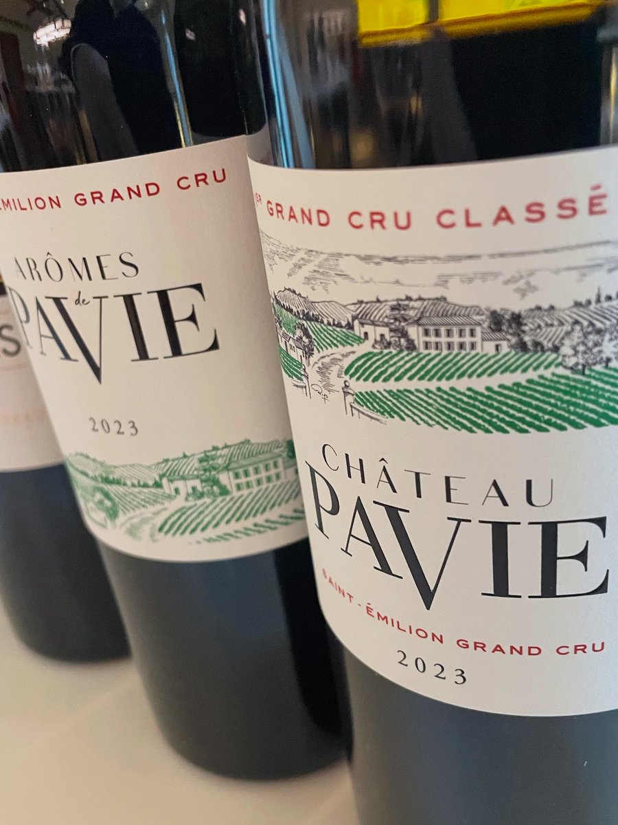 chriswinedoctor's tweet photo. To the right bank now, starting in St Emilion with Pavie. A sad year here as Gérard Perse, who made this estate what it is today, passed away. Nevertheless, a pleasure to visit and taste the 2023s which were looking good. #stemilion #pavie #aromesdepavie #bordeaux #bdx2023 #wine https://t.co/NqgCpY2cd2