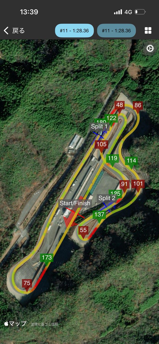 朝イチだけ会員テストして帰ろ思ったらまさかのフルウェット
雪積もってた⛄️
13時枠まで乾くのまってギリドライで、、

r31の200rと280rでテスト🤔
同枠で走り比べたけど、冬は280r1択しかないかな🙄
タイム全くかわらず、いや、280rのが仮想27秒入ってました🤔ミスったのでダメでしたが、