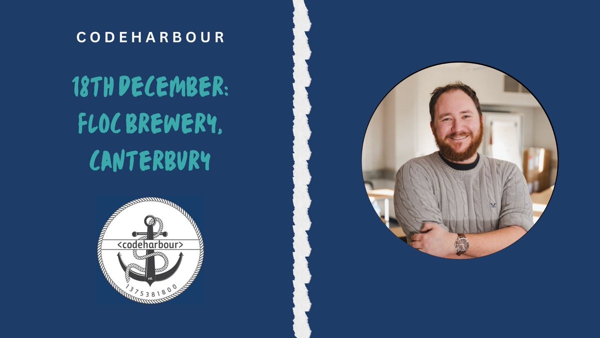 Join us on the 18th December at 7pm in Canterbury for our Christmas social! We will be doing a Christmas Live Action Text Adventure with Dan Bard! 🎄⛄️ #codeharbour #christmas