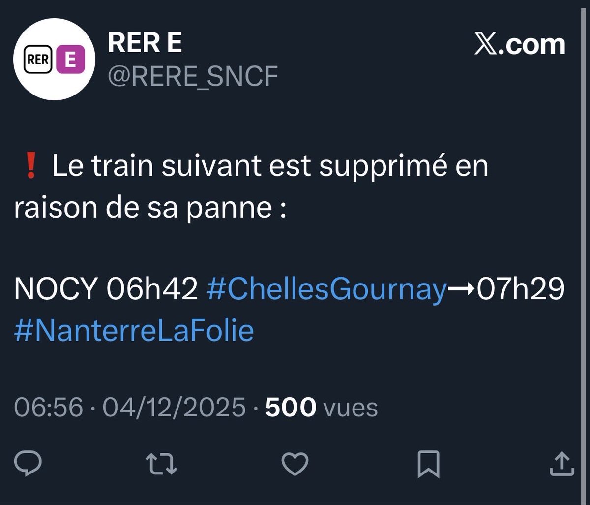 STOP GALÈRE : Transports IDF tweet media