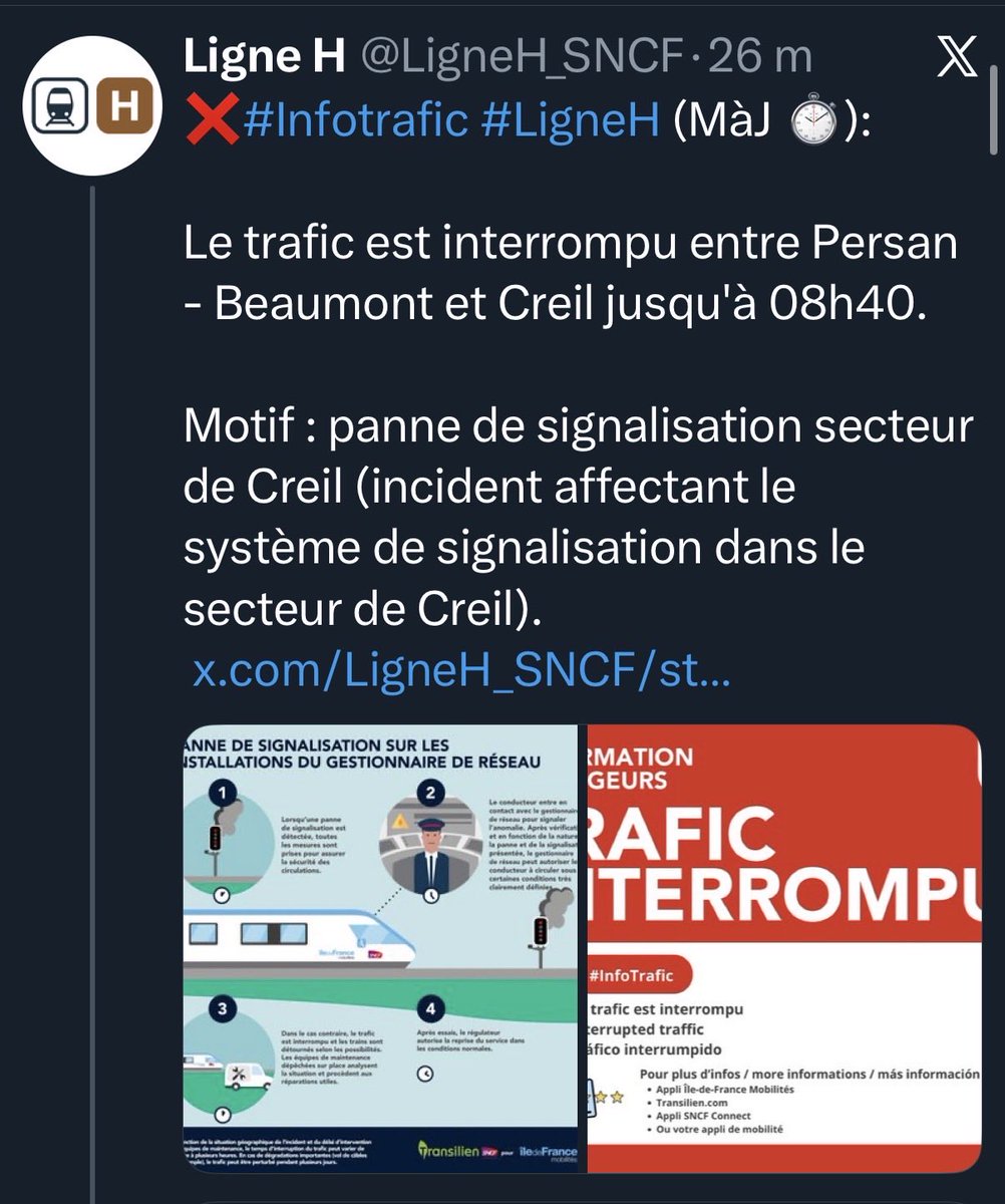 STOP GALÈRE : Transports IDF tweet media