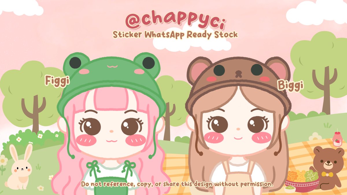 chappy - commis chibi layout, sticker wa, etc tweet media