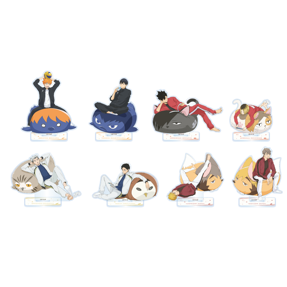 TOHOanimeSTORE's tweet image. 【#ハイキュー!!】

アニマルクッションにくつろいでいる姿の描き下ろしビジュアルグッズの再販売を開始！

受注期間：～2026年1月4日（日）23時59分

🛒ご購入はこちら
tohoentertainmentonline.com/shop/e/eTaS001…
#hq_anime