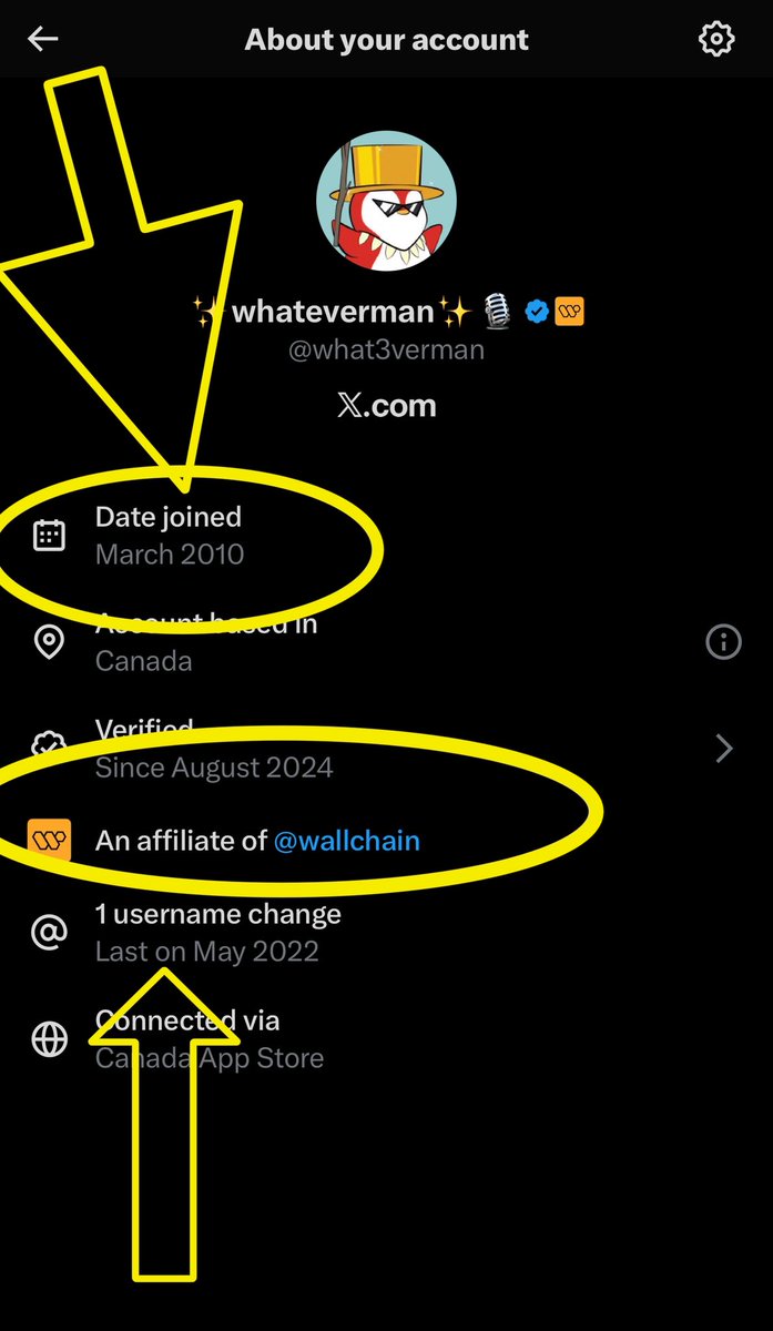 what3verman's tweet image. Show me a bigger OG like this? 

Yes it’s dope to have the @wallchain but I think I got it cause I’m an old man and I must know some shit. 

😹