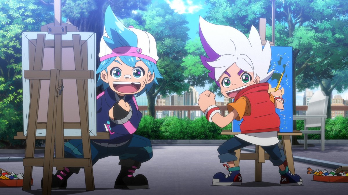 📺今週のアニメ『#ニンジャラ』 【第196話】 絵画コンテストで優秀作品