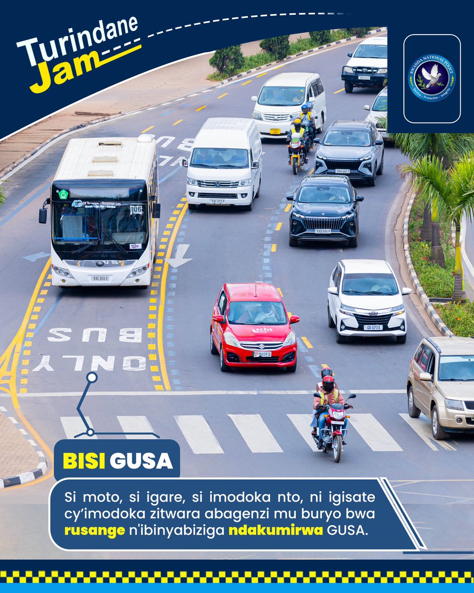Menya ibinyabiziga byemerewe gukoresha igisate cya “BUS ONLY” (BISI GUSA)
#TURINDANEJAM