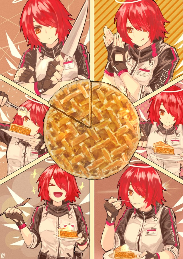 exusiaicovenant's tweet photo. In my country Apple pie is so so so popular!! https://t.co/qr9zHxJJbC