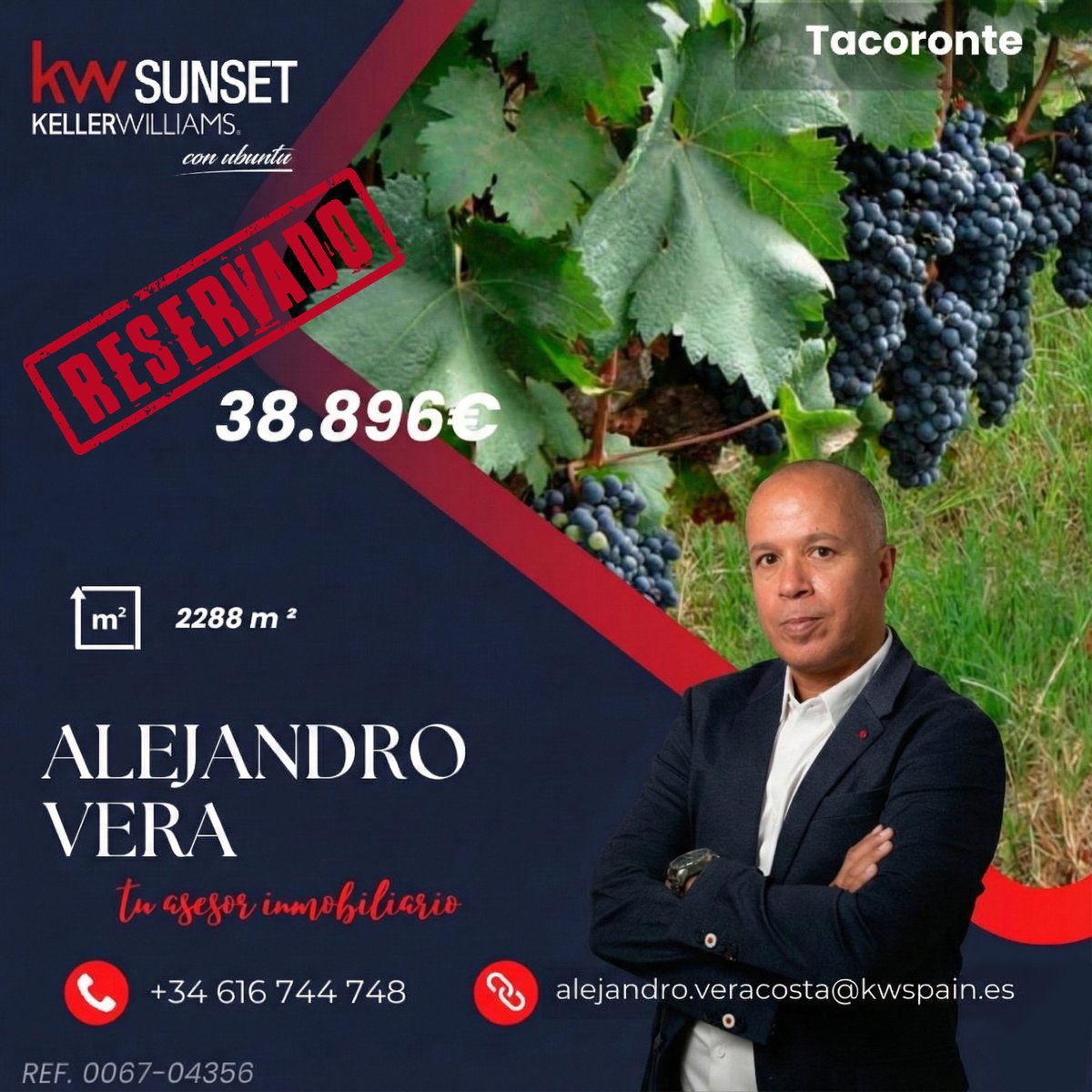 ¡¡¡RESERVADO TERRENO RÚSTICO EN TACORONTE!!! 💪🏽😉

¿LLEVAS MESES INTENTANDO VENDER TU TERRENO SIN ÉXITO?

📲 ¡Llámame! 616 744 748 en horario de lunes a viernes de 9:00h a 19:00h o enviarme un whatsapp.

¡¡¡PROBAR ES GRATIS!!!

📲 ¡Contáctame!: wa.me/34616744748

#AVCTFE