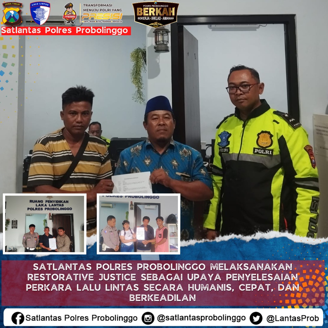 Satlantas Polres Probolinggo tweet media