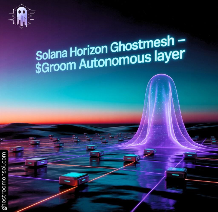 When AI meets Solana mesh tech:  
You don’t get a chat app.  
You get a self-aware, encrypted swarm. $GROOM isn’t messaging. It’s evolution.  
#Solana #DePIN #MemeTech