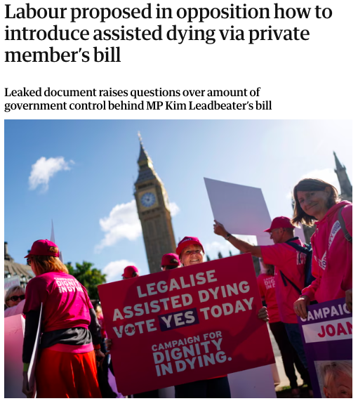 Massive implications of these claims:

—Starmer kept his most far-reaching reform a secret from the electorate and his party;

—Labour cynically used a half-baked means of lawmaking, thus endangering the most vulnerable people in society.

Seven people with questions to answer: