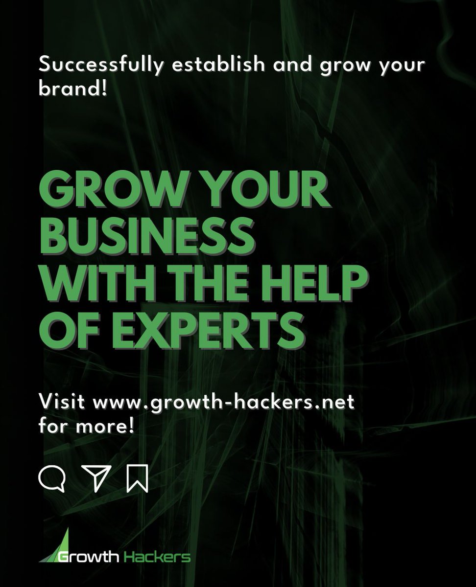 StartGrowthHack's tweet image. Successfully establish and grow your brand.

Growth your business with the help of experts.

Book a strategy session or claim your free, custom growth strategy: growth-hackers.net/contact