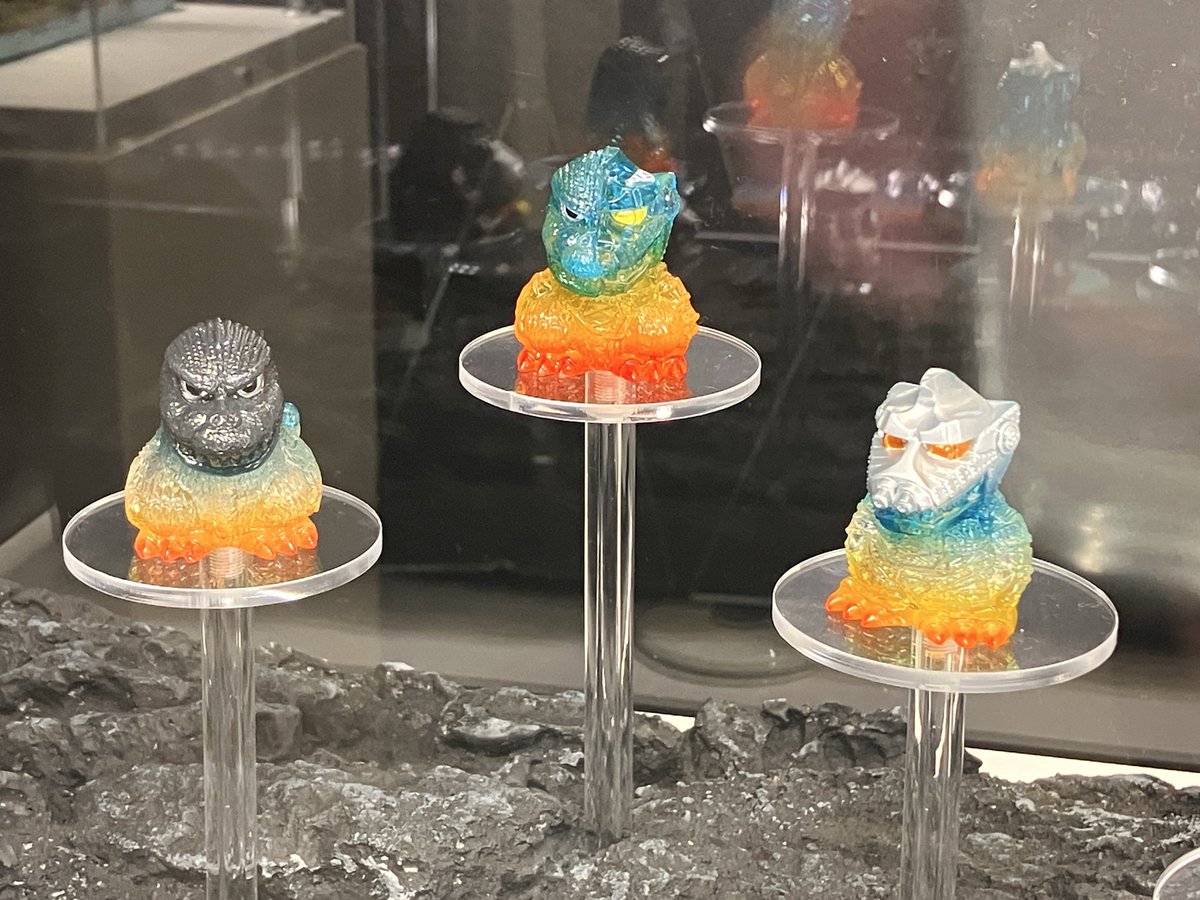 東京コミコン2025 にて【ゴジラ ミニソフビクロニクル〔Steel Beast