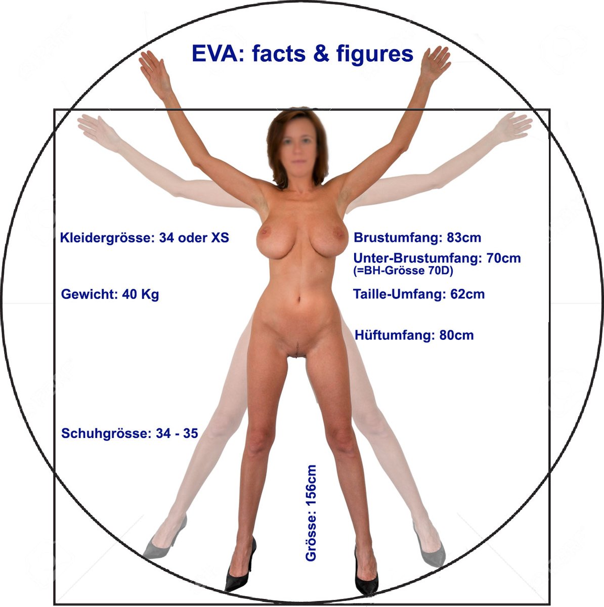 Einzigartige kleine Schweizerin PRIVAT: Besuch mich zu Hause. Ich bin eine Frau mit Stil, Herz und viel erotischer Energie. 42 J.-zierlich-156 cm-39 Kg, mit grossem XL-Naturbusen (DD) Kontakt: eva-zh@hotmail.ch Mehr über mich auf meiner privaten Homepage: eva-zh.ch