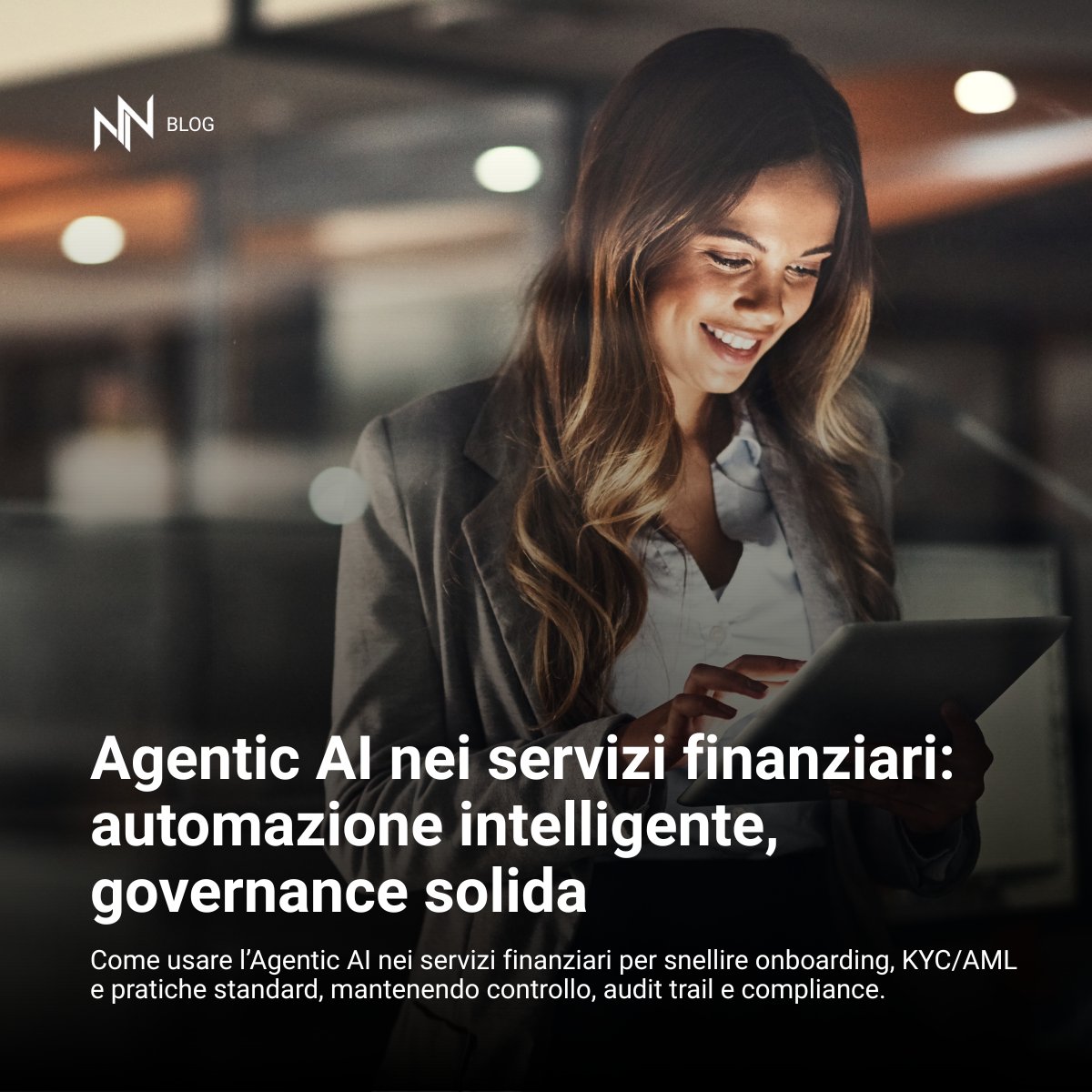 Nel settore finanziario, l'#AgenticAI rappresenta un'evoluzione strategica nell'automazione dei processi operativi.
Leggi l'articolo: lnkd.in/dcRgWK3V

#FinancialServices #Banking #DigitalTransformation #AIinFinance #Fintech #Innovation #NovaNext #ConnectionTheFuture