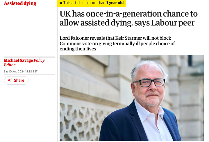 3. Lord Falconer.  
 
In May 2024 he was saying “watch this space for after the election”, and in August 2024 he was talking about an imminent “attempt to secure” a PMB.

What did he know? x.com/treesey/status…